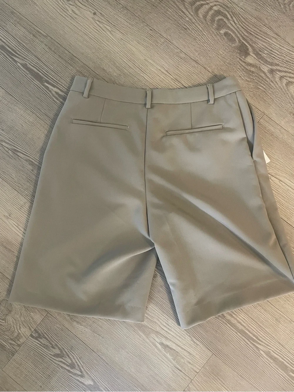 Zara Men’s Flat Front Shorts - Olive Green